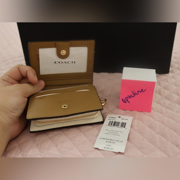 **BUNDLE** COACH Madison Crossbody Bag + COACH Wallet + COACH Shoulder Strap - Picture 8 of 10